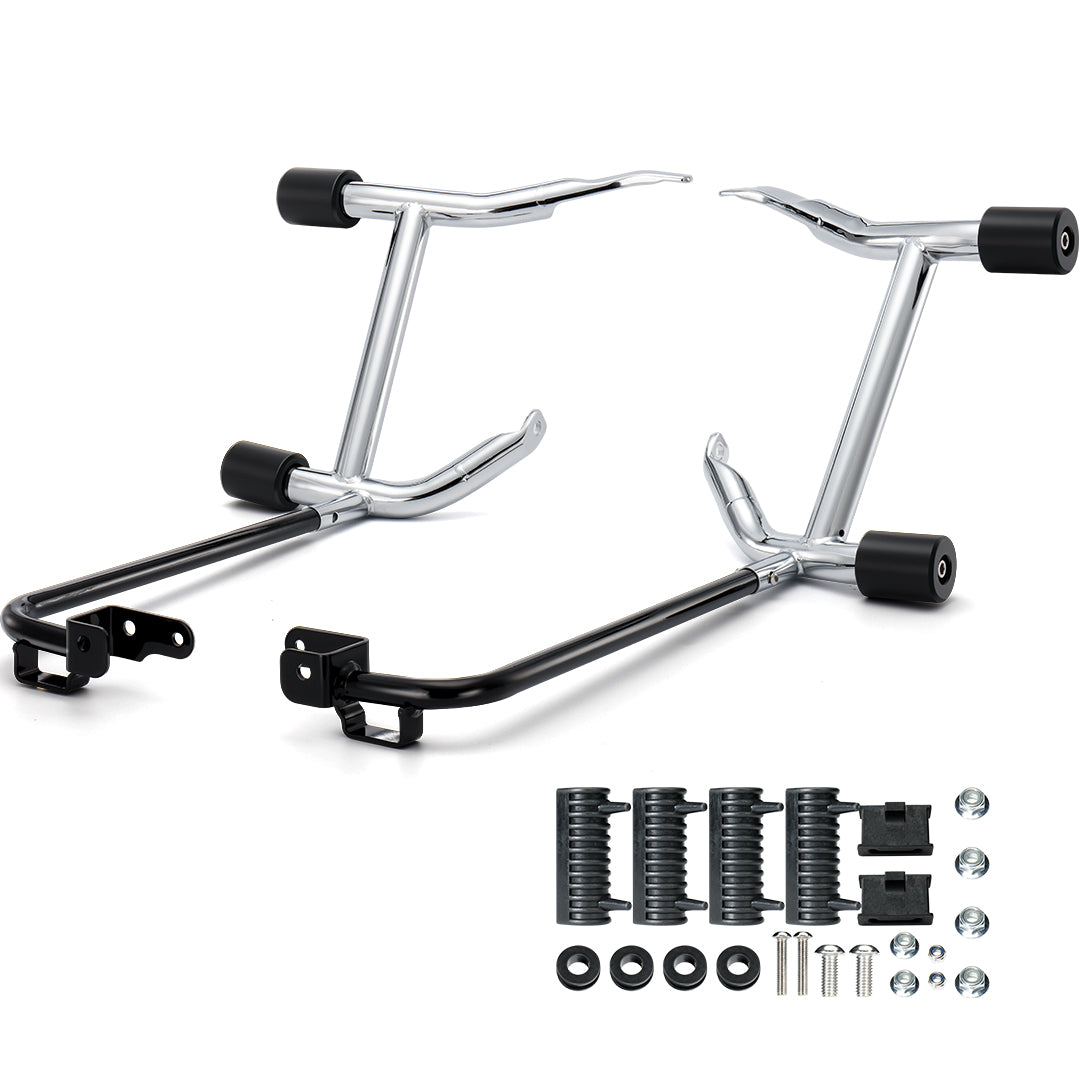 1.25" Saddlebag Guard Rear Crash Bars for 2023-Later Harley Touring