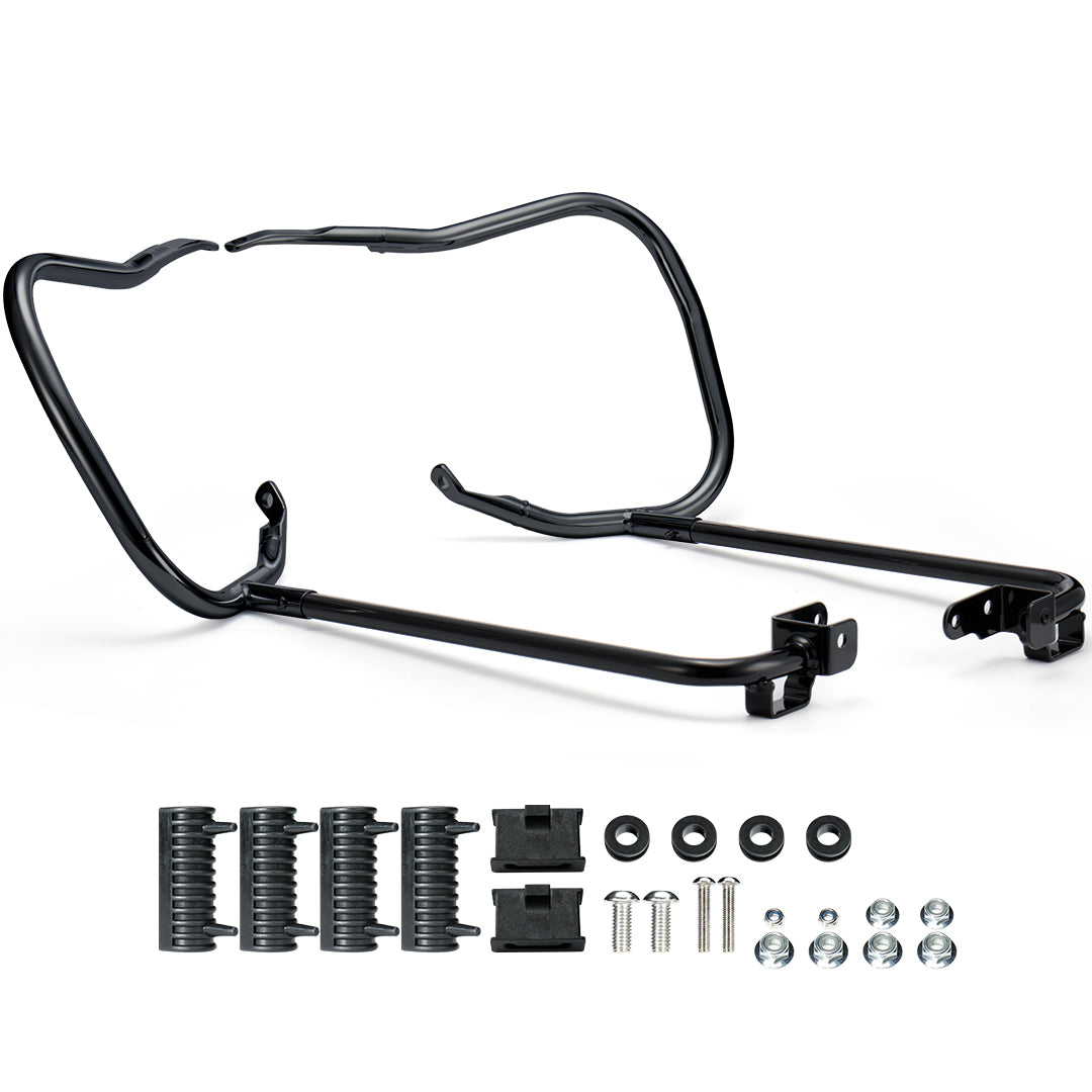 1.25" Saddlebag Guard Rear Crash Bars for 2023-Later Harley Touring