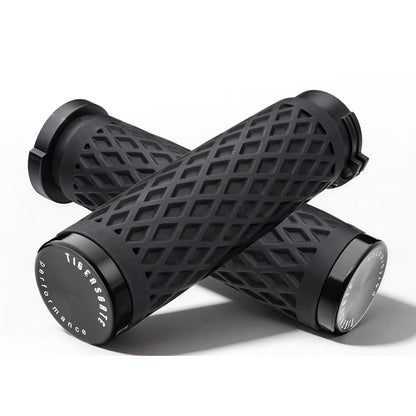 Universal Silicone Handlebar Grips with Rear End Cap for Harley 1996-Later