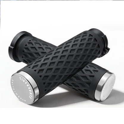 Universal Silicone Handlebar Grips with Rear End Cap for Harley 1996-Later