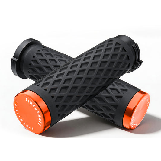 Universal Silicone Handlebar Grips with Rear End Cap for Harley 1996-Later