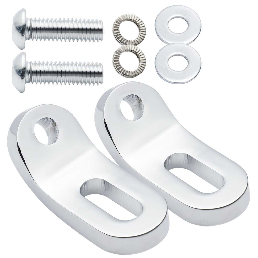 Universal Touring Front Touchless Tie-Downs Bracket Strap Anchors