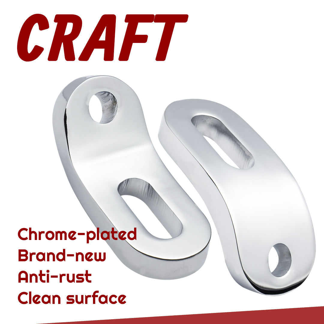 Universal Touring Front Touchless Tie-Downs Bracket Strap Anchors