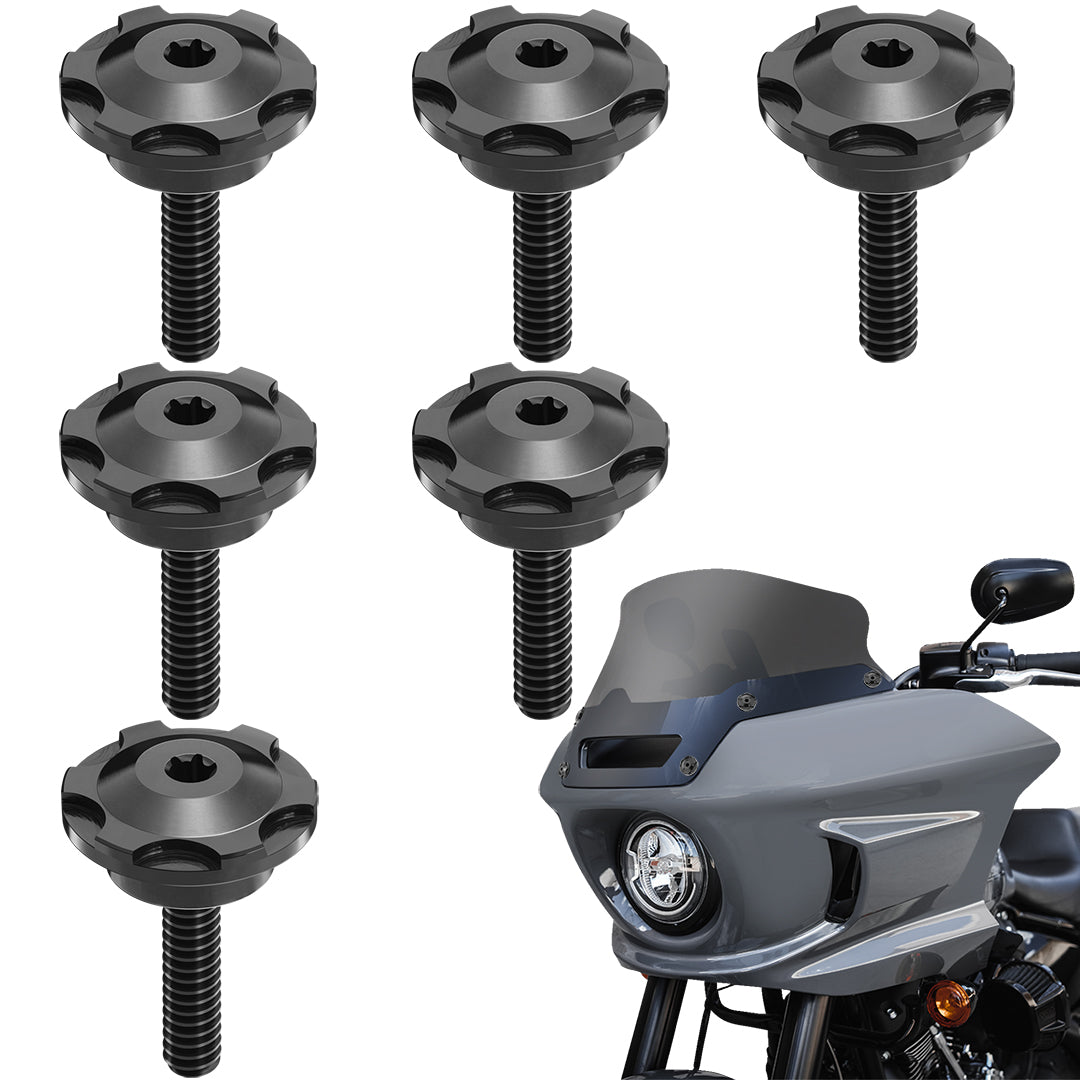 Windshield Bolts Screws for Harley 2022-Later Softail 6 Pcs